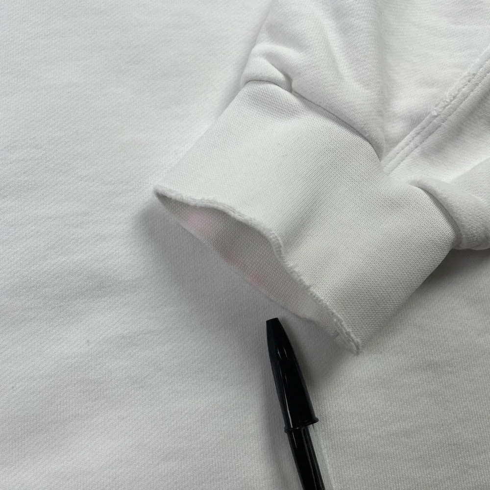 Lululemon Sweater Womens Large White Perfectly Oversized Crew Sweatshirt Terry L